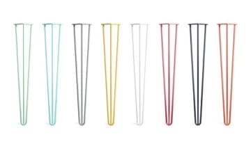 【ᐅᐅ】Hairpin Legs - Haarnadel Tischbeine - Viele Farben & Größen