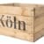 Apfelkiste mit "Köln" Aufdruck