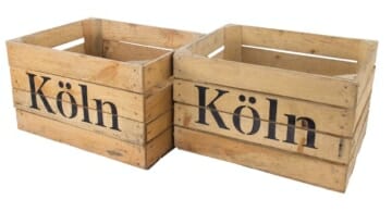 Apfelkiste mit 