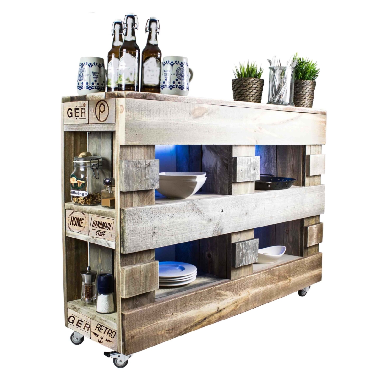Bar aus Paletten bauen | DIY Anleitung & Shop