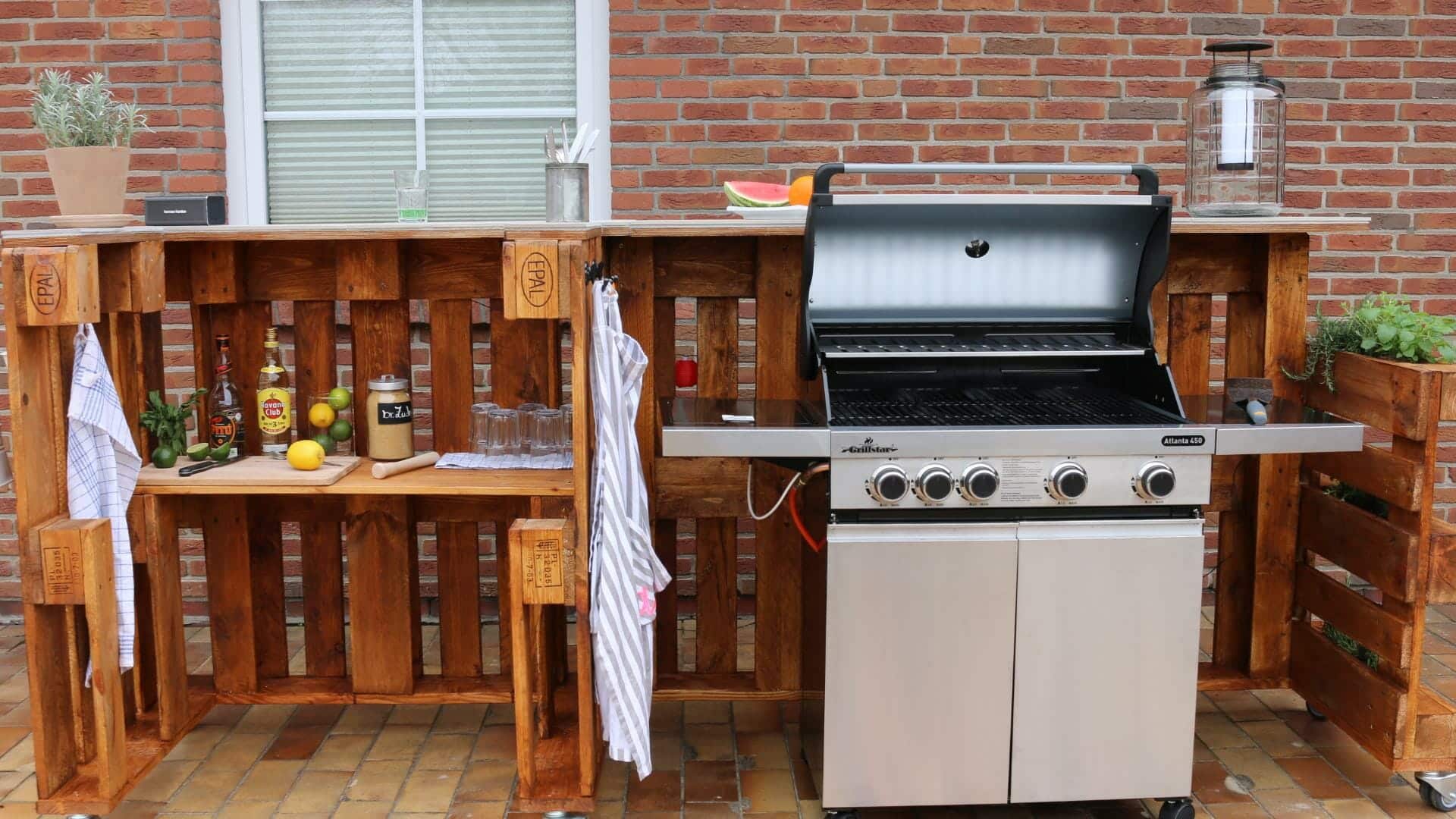 ᐅ Bar aus Paletten selber bauen & kaufen Palettenbar