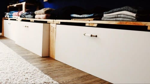 Begehbarer kleiderschrank schubladen diy do it yourself