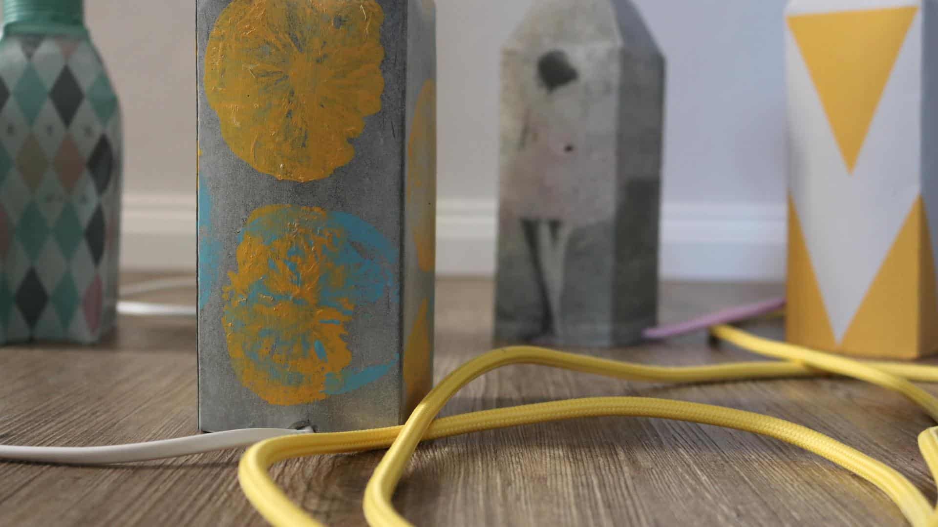 Lampen aus Beton