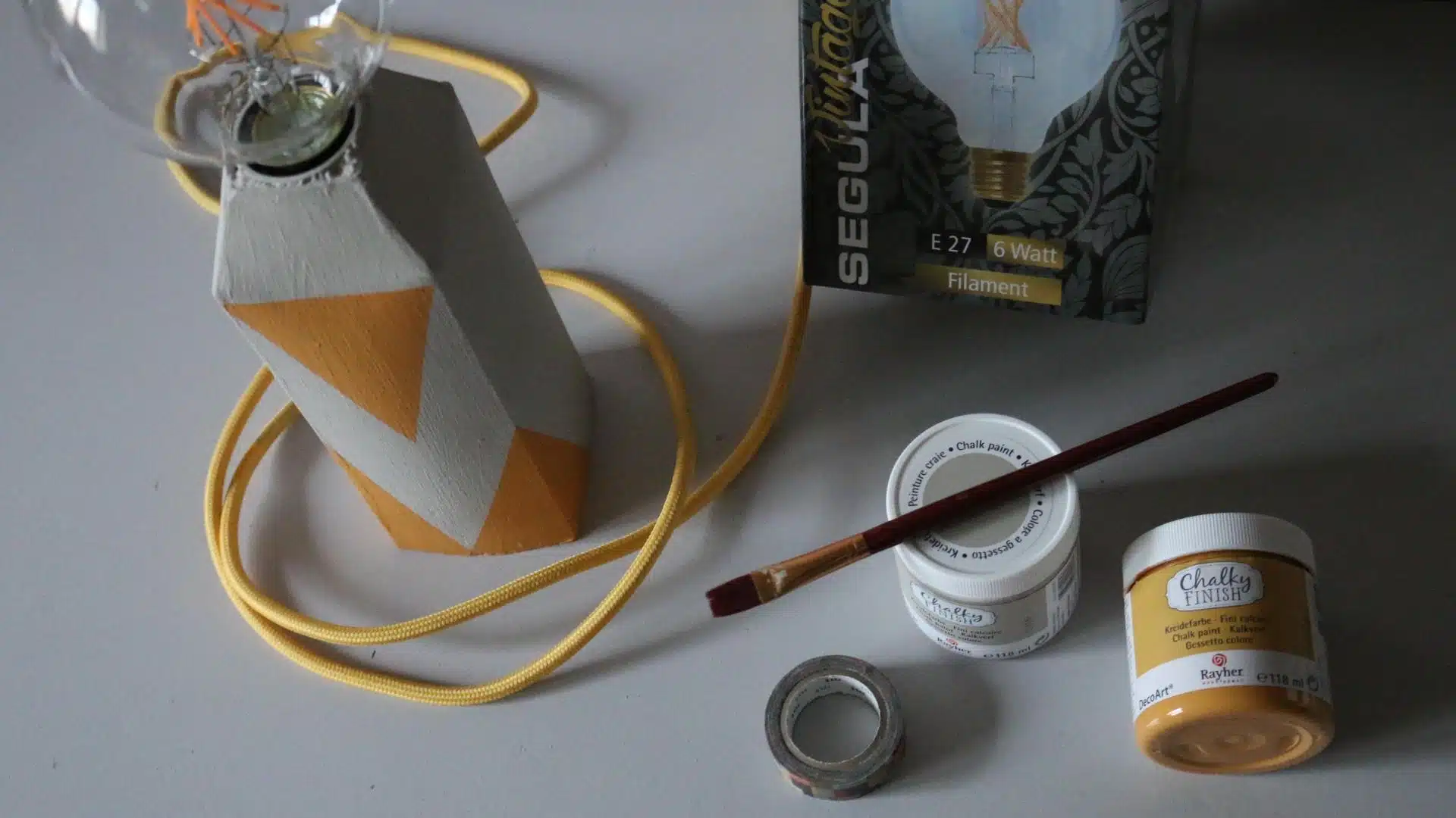 Materialien für Beton Deko