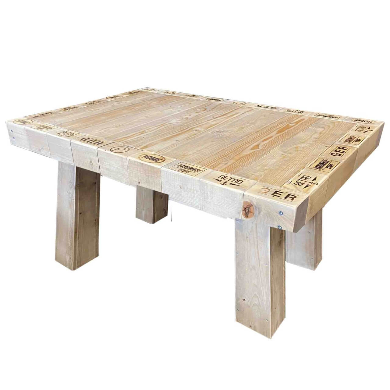 Esstisch aus Palettenholz Gartentisch