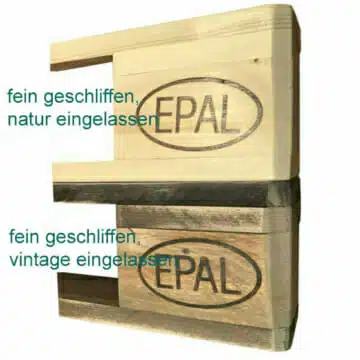 Esstisch aus Palettenholz Gartentisch