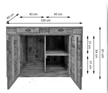 Grilltisch aus Paletten