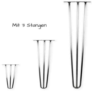 Haarnadel Tischbeine