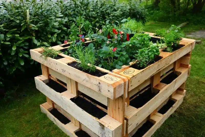 Hochbeet bauen
