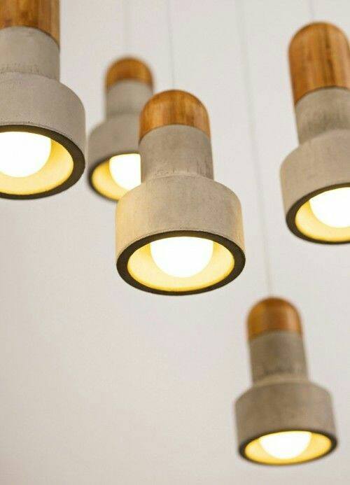 Kreativ Beton - Betonlampe