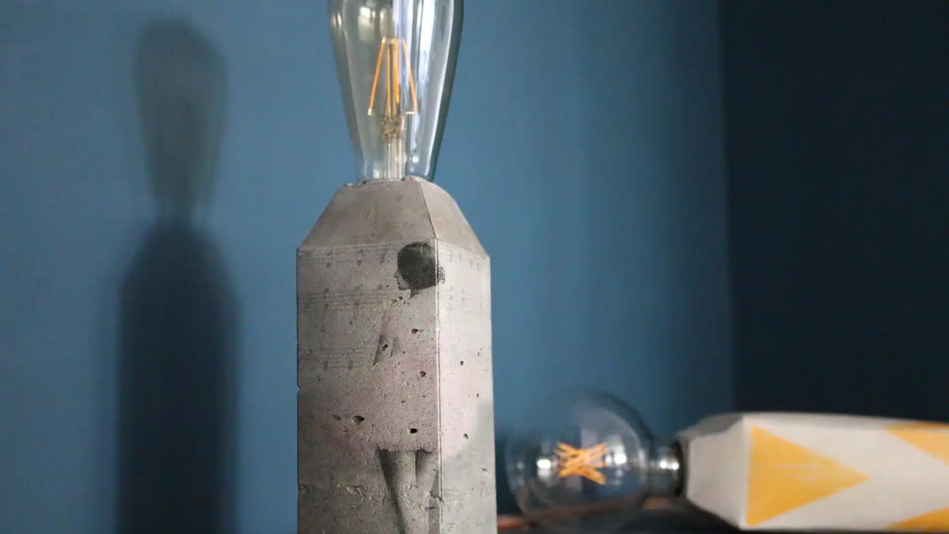 Kreativ Beton Lampe selber machen