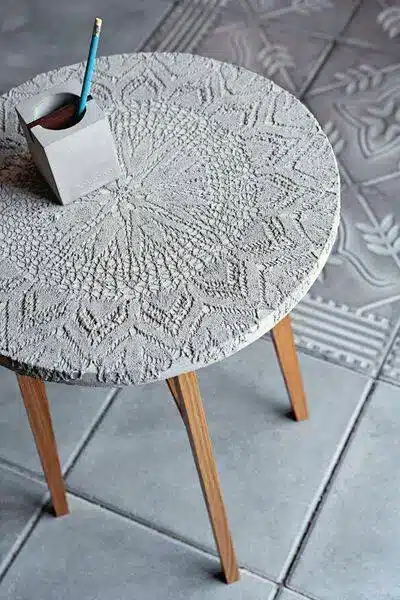 Kreativ Beton- Tisch - Kreativbeton