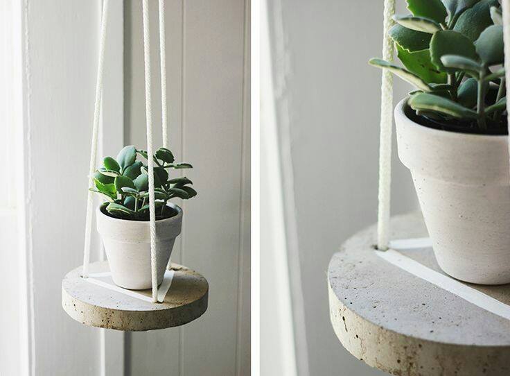 Kreativbeton- Hanging Garden- Beton Deko