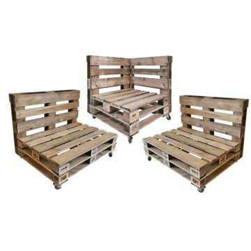 Lounge Möbel aus Palettenholz