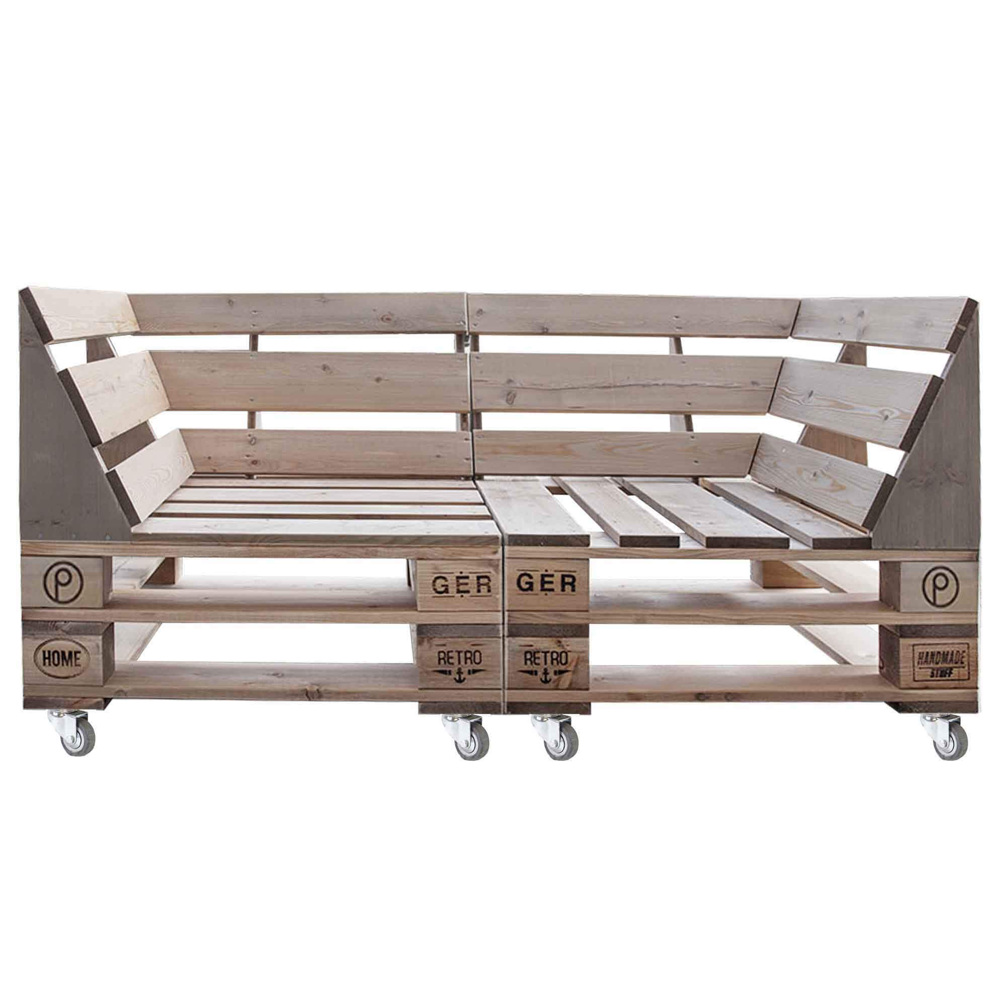 ᐅᐅ Lounge Sofa aus Europaletten | Europaletten Möbel Shop