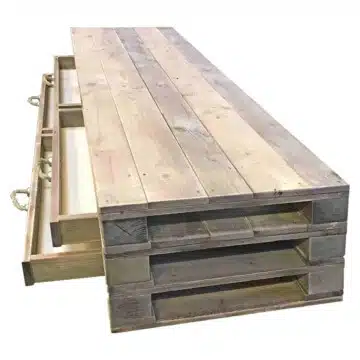 Lowboard aus Palettenholz