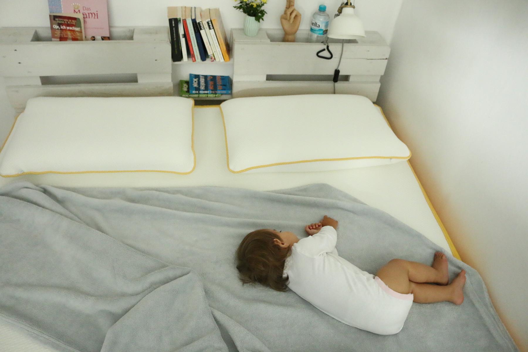 Eine Matratze für ein Palettenbett