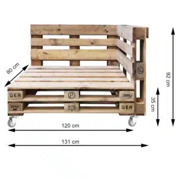 Palettenmöbel Sofa