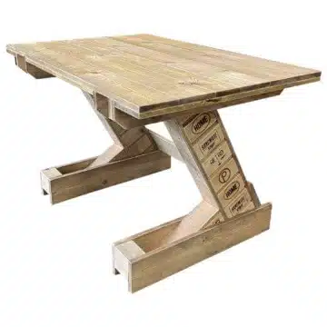 Schreibtisch aus Palettenholz Palettenmöbel