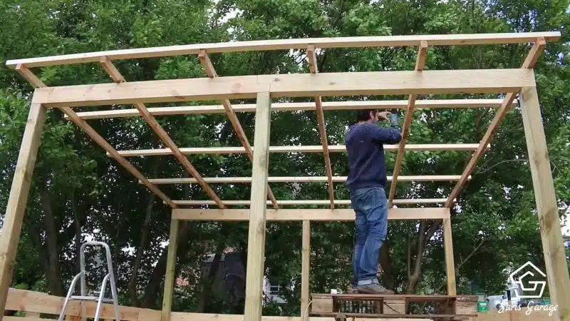 Terrassen Dach bauen