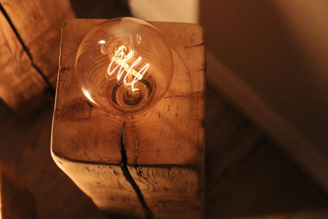 Vintage lampen upcycling lampen aus holz selber bauen diy