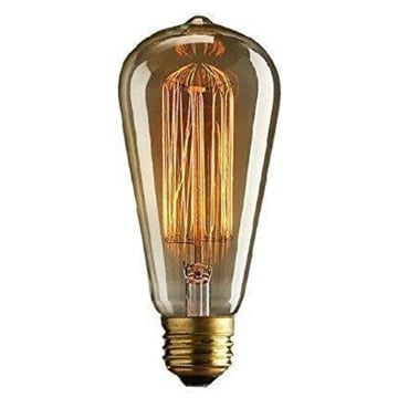 Antike Edison Vintage Glühbirne - 40W - E27 - 220-240V