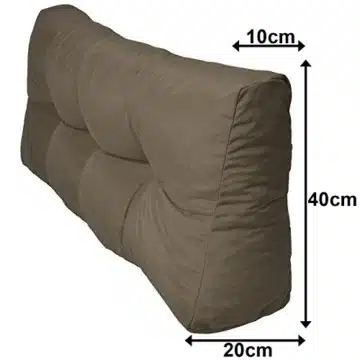 Europaletten-Kissen wählbar mit Auflage -  120x40x10-20 cm - verschiedene Farben auswählbar-3