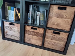 Kallax Kisten Holzkisten für Ikea Kallax Regale