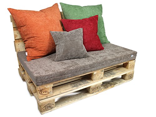 Kissenhülle 9 Farben- 4 verschiedenen Größen - für Schaumstoffauflagen 120 x 80 cm + Standardkissenfüllungen-7