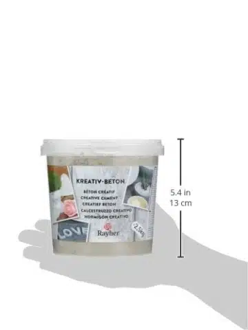 Kreativ Beton Rayher - 2,5 kg Eimer-Kreativbeton-DIY