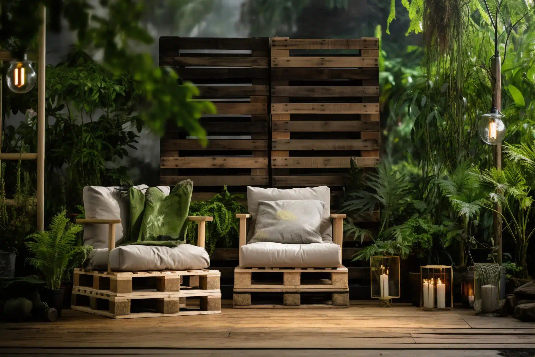 lounge aus holz diy ideen selber bauen 