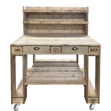 paletten grilltisch palettentisch