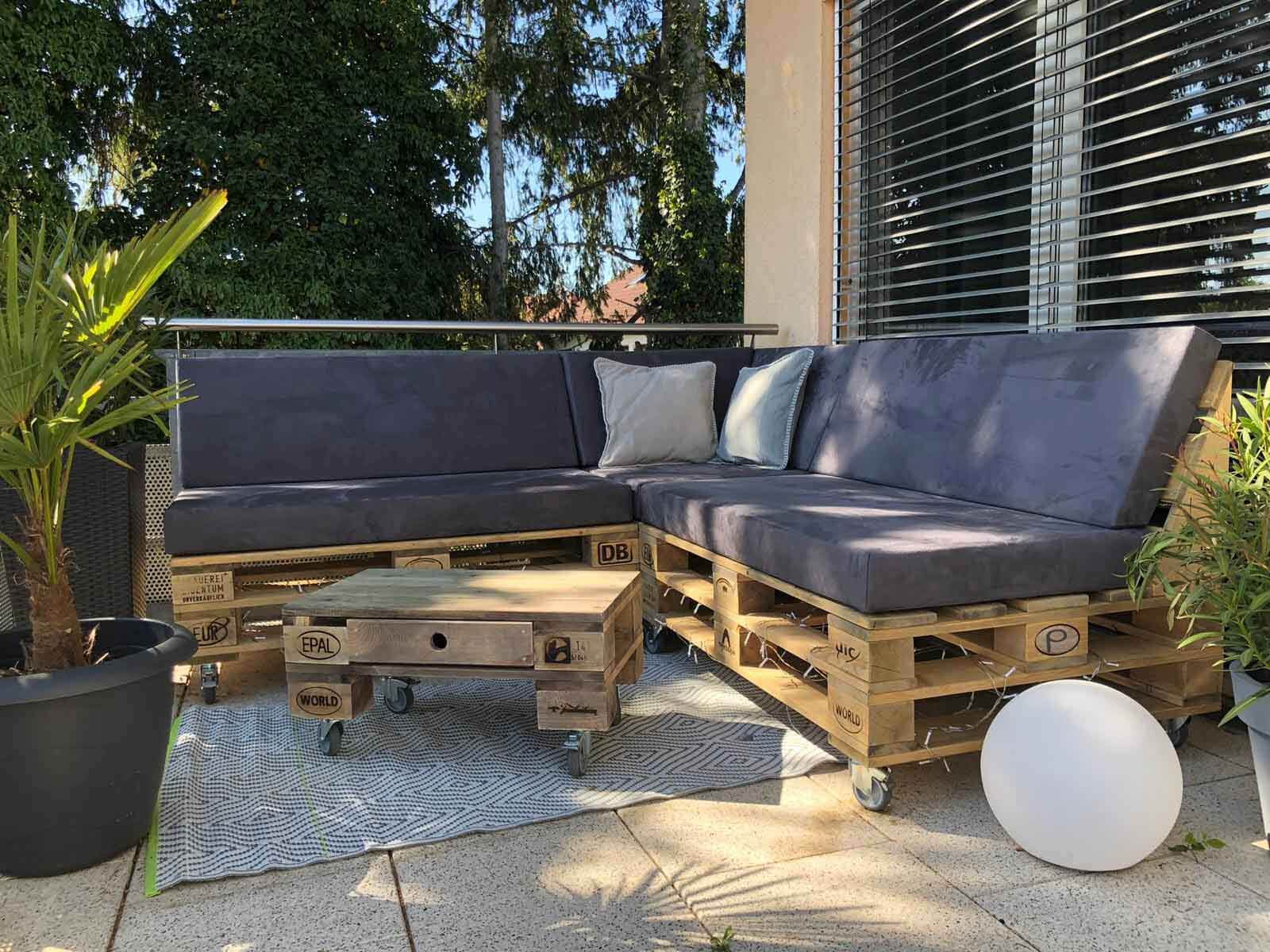 palettenkissen outdoor set