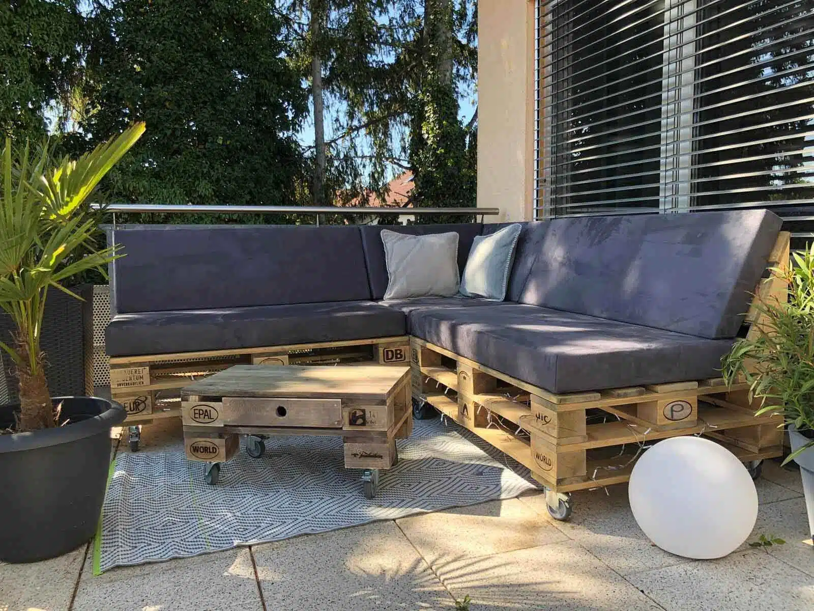 palettenkissen outdoor set
