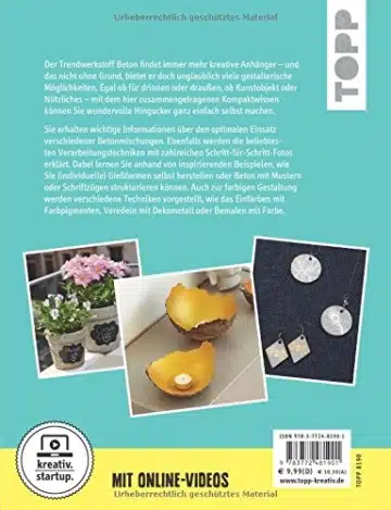 Taschenbuch - Beton Deko- Ideen und Techniken-2
