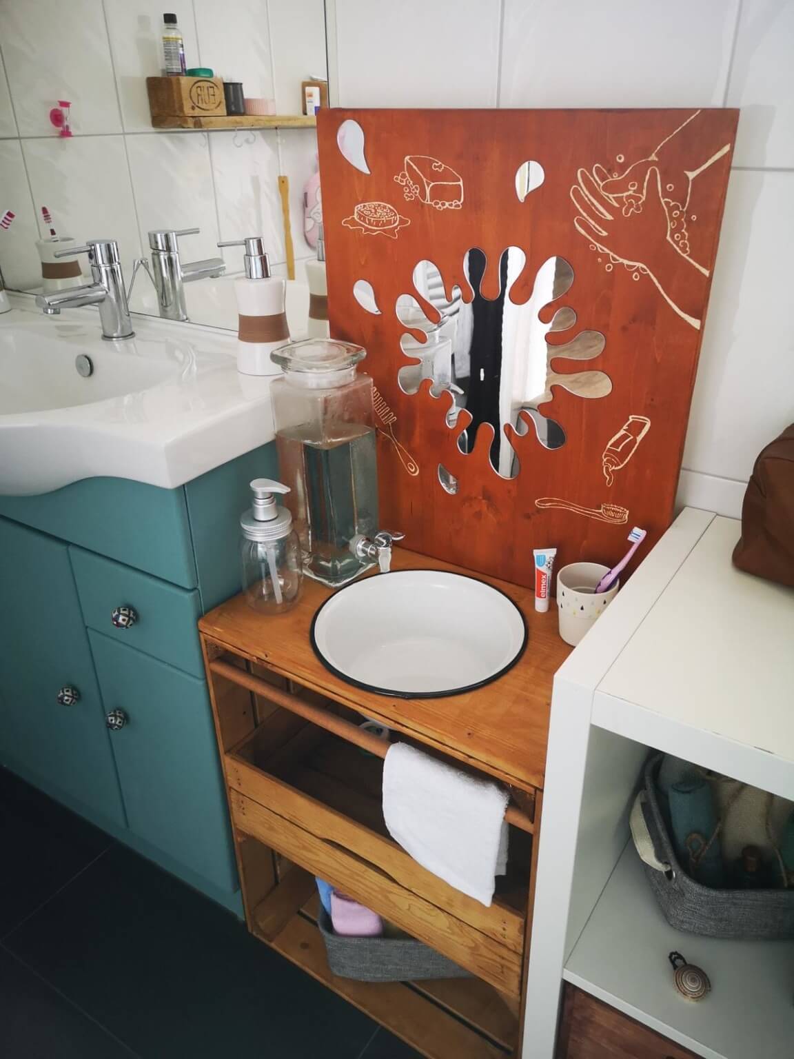 Waschtisch für Kinder selber bauen | DIY Anleitung - Saris Garage